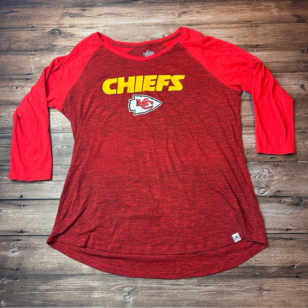 Majestic Red Chiefs Long Sleeve Tee